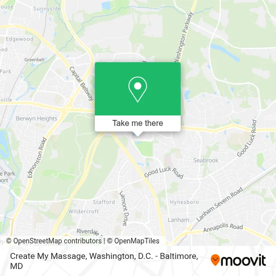 Create My Massage map