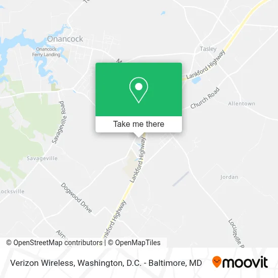 Verizon Wireless map