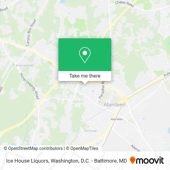 Ice House Liquors map