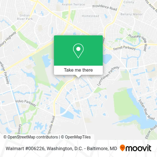 Walmart #006226 map