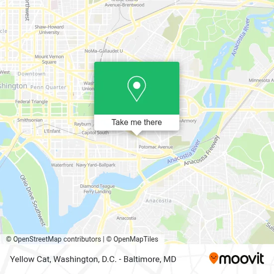 Yellow Cat map