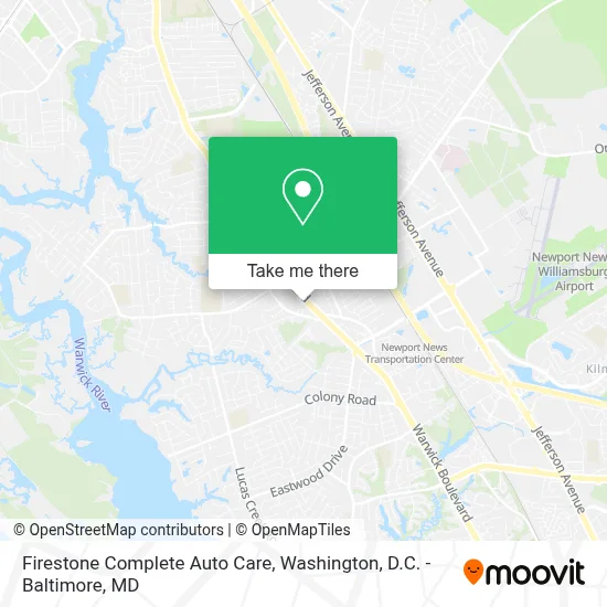 Firestone Complete Auto Care map
