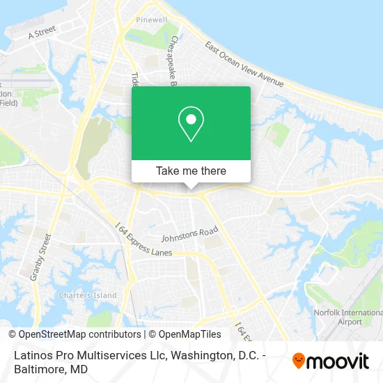 Latinos Pro Multiservices Llc map