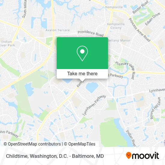 Childtime map