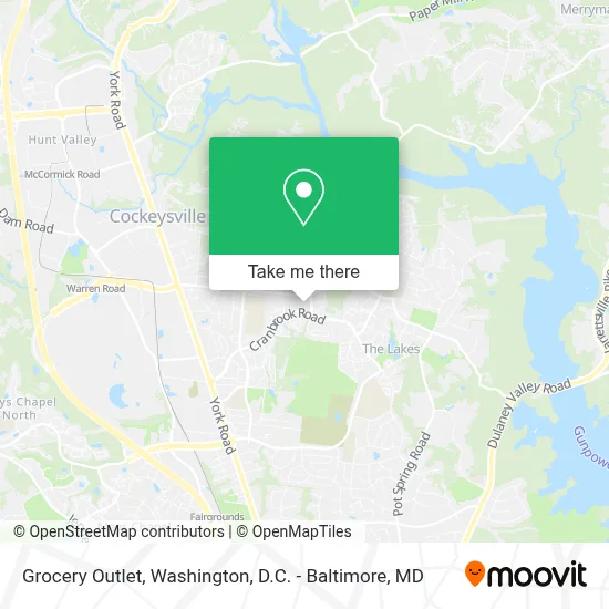 Grocery Outlet map