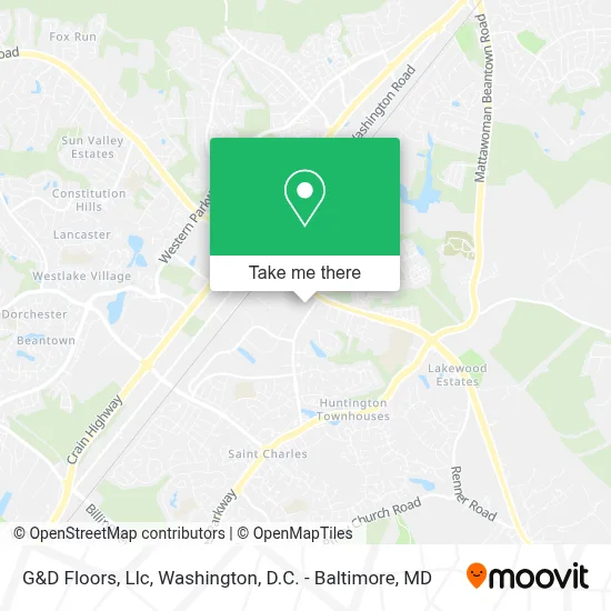G&D Floors, Llc map