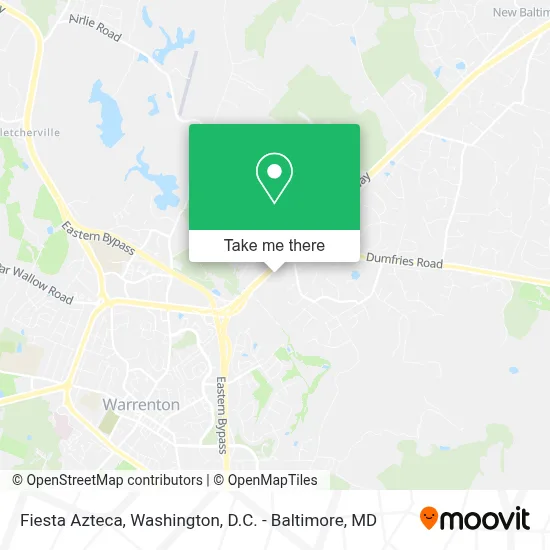 Fiesta Azteca map
