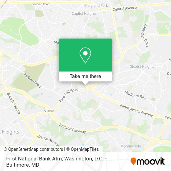 First National Bank Atm map