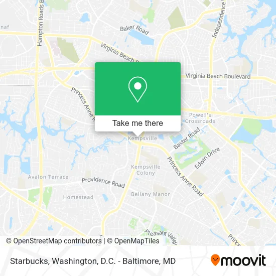 Starbucks map