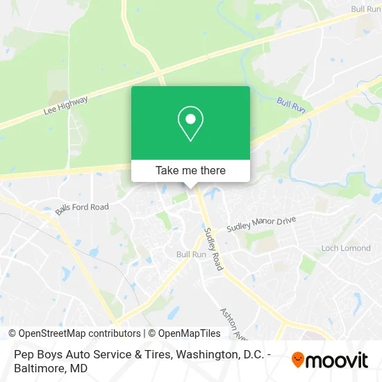 Pep Boys Auto Service & Tires map