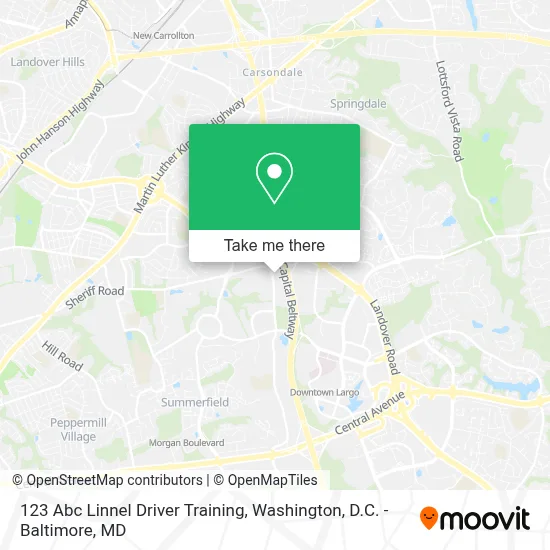 123 Abc Linnel Driver Training map