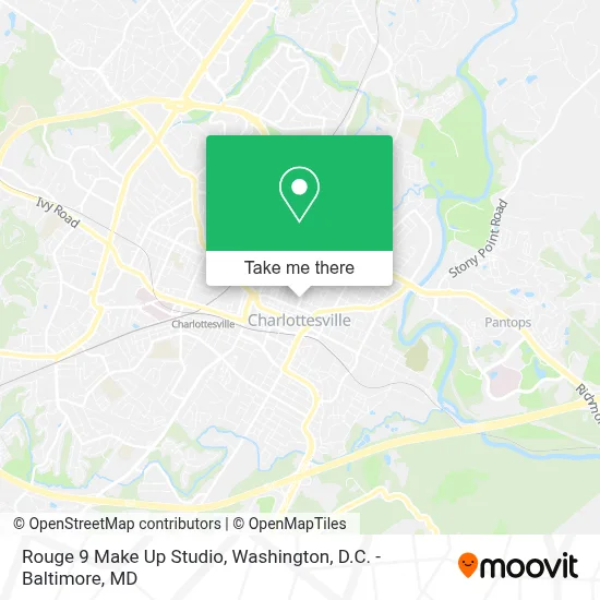 Rouge 9 Make Up Studio map