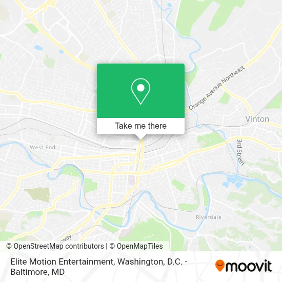 Elite Motion Entertainment map