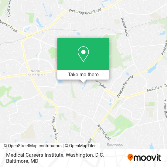 Medical Careers Institute map