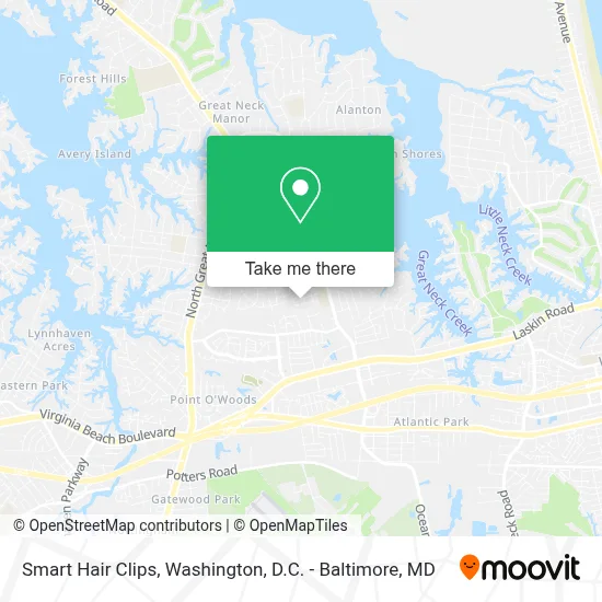 Smart Hair Clips map