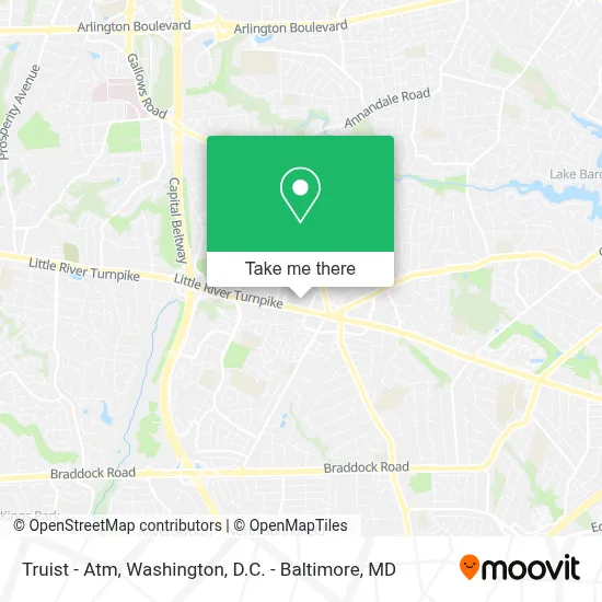 Truist - Atm map