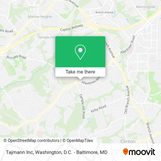 Tajmann Inc map