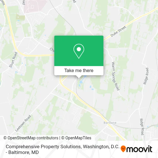 Comprehensive Property Solutions map