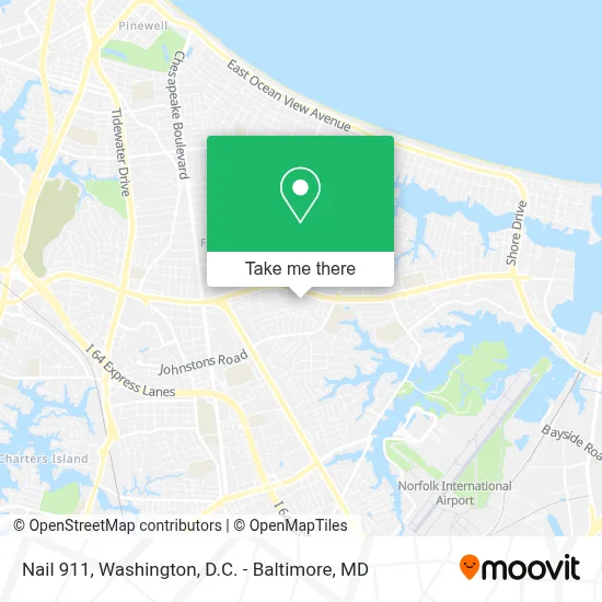 Nail 911 map