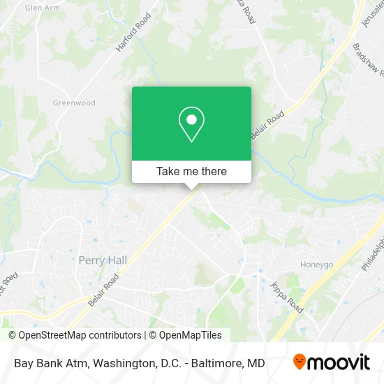 Bay Bank Atm map