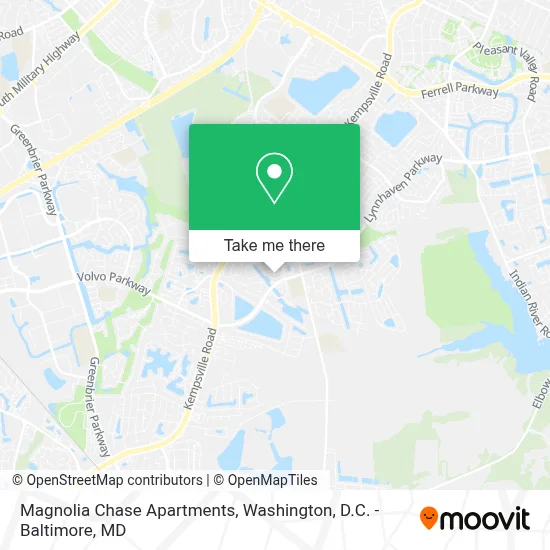 Magnolia Chase Apartments map