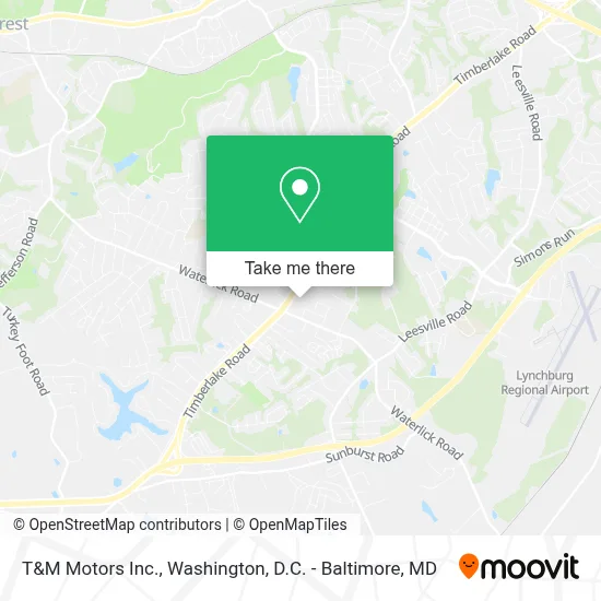 T&M Motors Inc. map