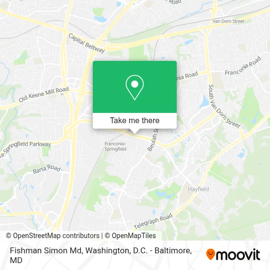 Fishman Simon Md map