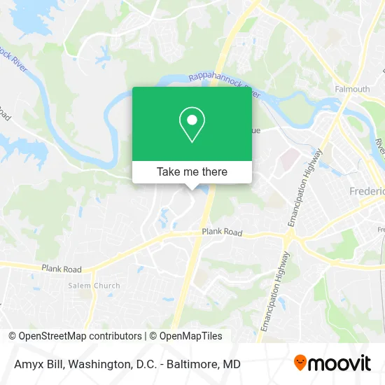 Amyx Bill map