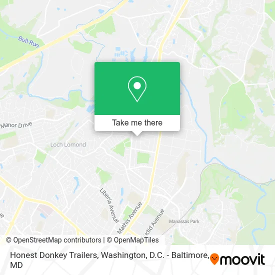 Honest Donkey Trailers map