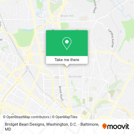 Bridget Beari Designs map