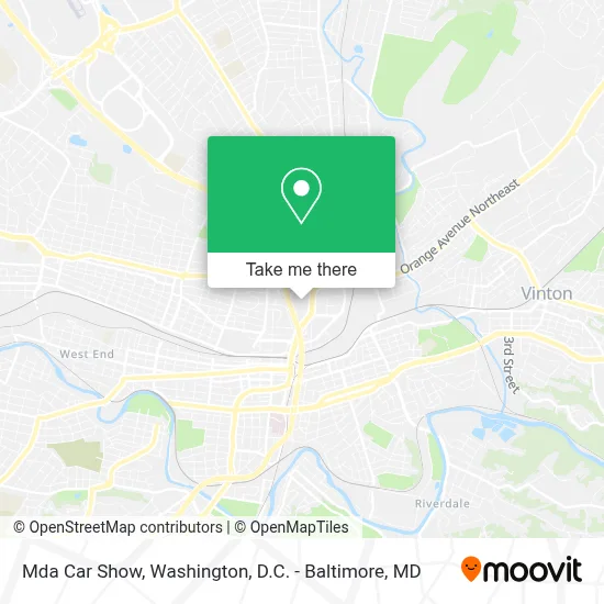 Mda Car Show map