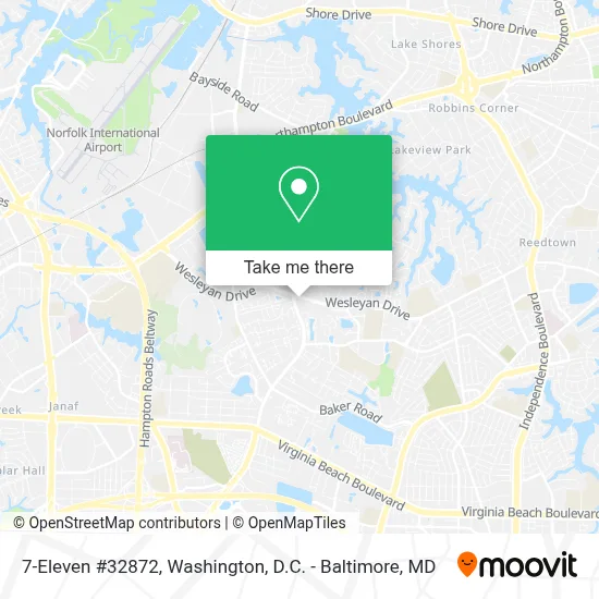 7-Eleven #32872 map