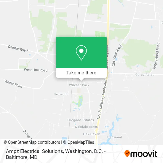 Ampz Electrical Solutions map