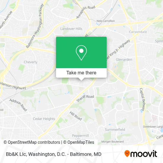 Bb&K Llc map