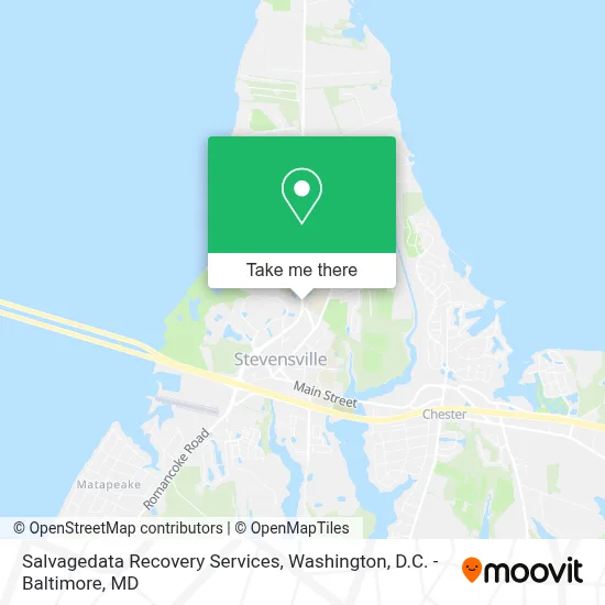 Salvagedata Recovery Services map