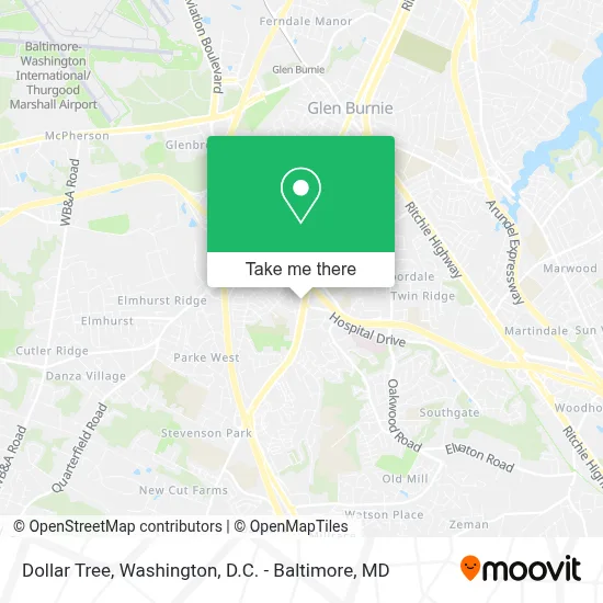 Dollar Tree map