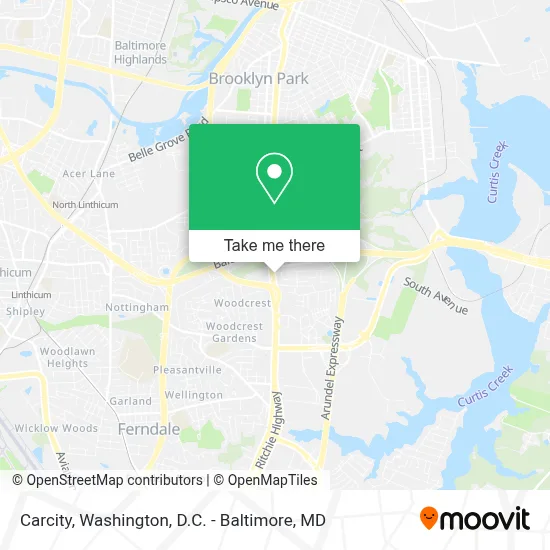Carcity map