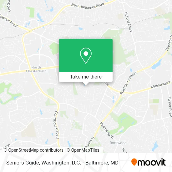 Seniors Guide map