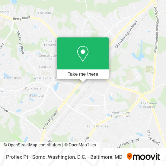 Proflex Pt - Somd map