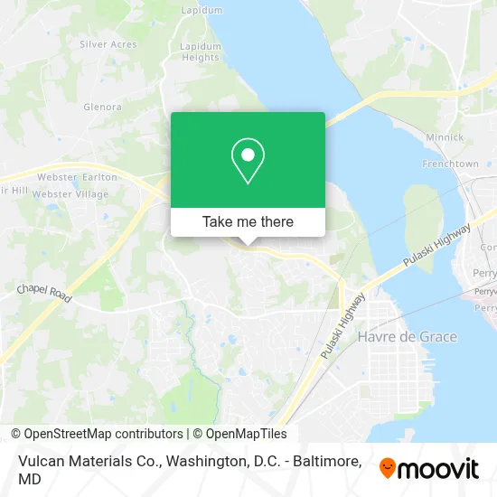 Vulcan Materials Co. map