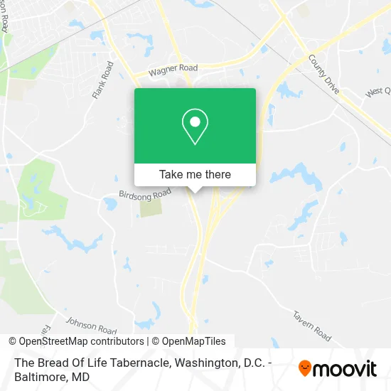 The Bread Of Life Tabernacle map