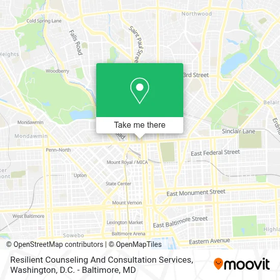 Resilient Counseling And Consultation Services map