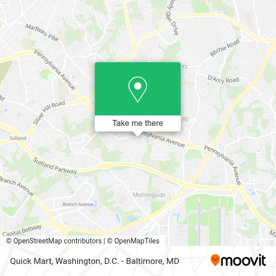 Quick  Mart map