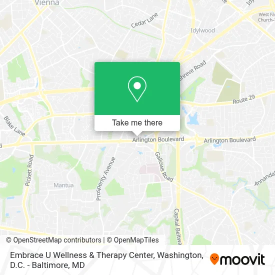 Embrace U Wellness & Therapy Center map