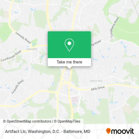 Artifact Llc map