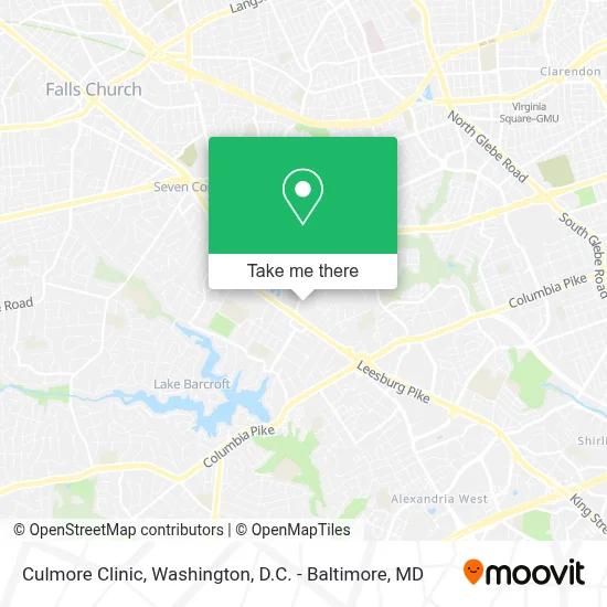 Culmore Clinic map