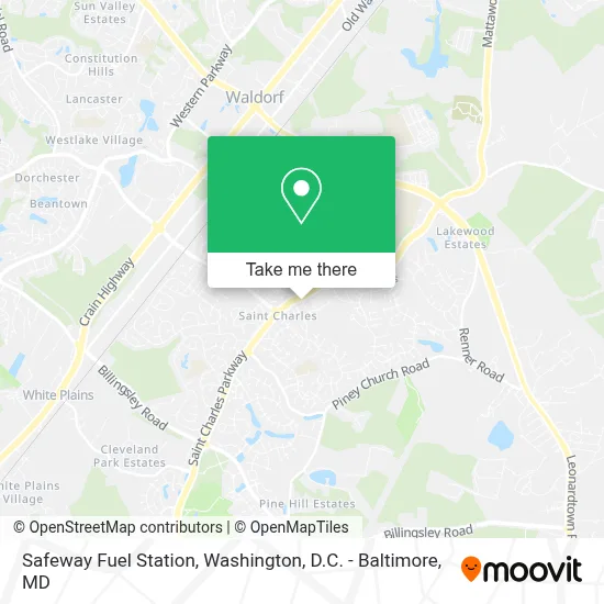 Safeway Fuel Station map
