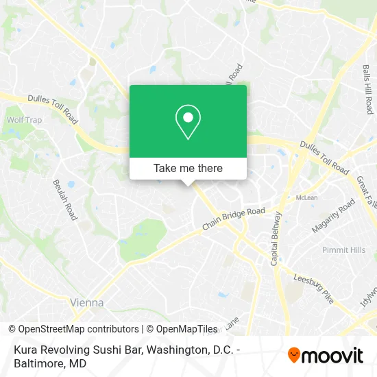 Kura Revolving Sushi Bar map