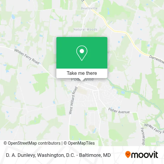 D. A. Dunlevy map