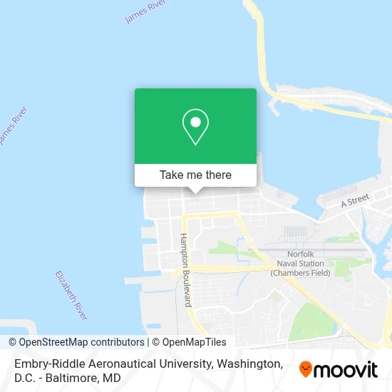 Embry-Riddle Aeronautical University map